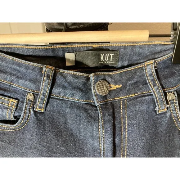KUT from the KLOTH-( Lot of 2) Size 6 Womens Denim Jeans - Picture 4 of 10